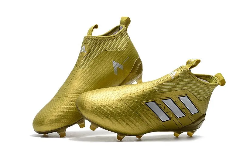 Adidas ACE PureControl FG Football Shoes Gold/White