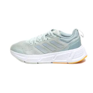 Adidas Questar Sport Shoes Fabric Green Colour For Women