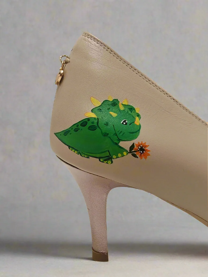 AI Shoeful 3" Stilettos - Little Dino Duo