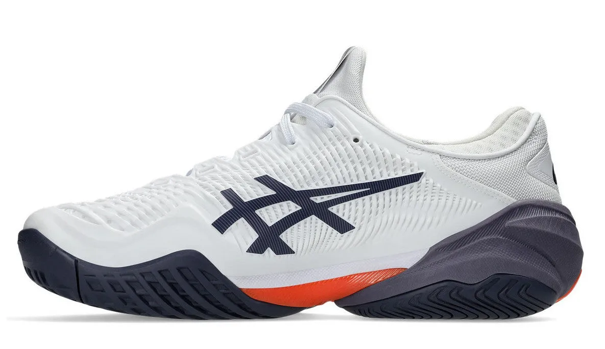 Asics Court FF 3 Men's Tennis Shoe White/Greyish Purple