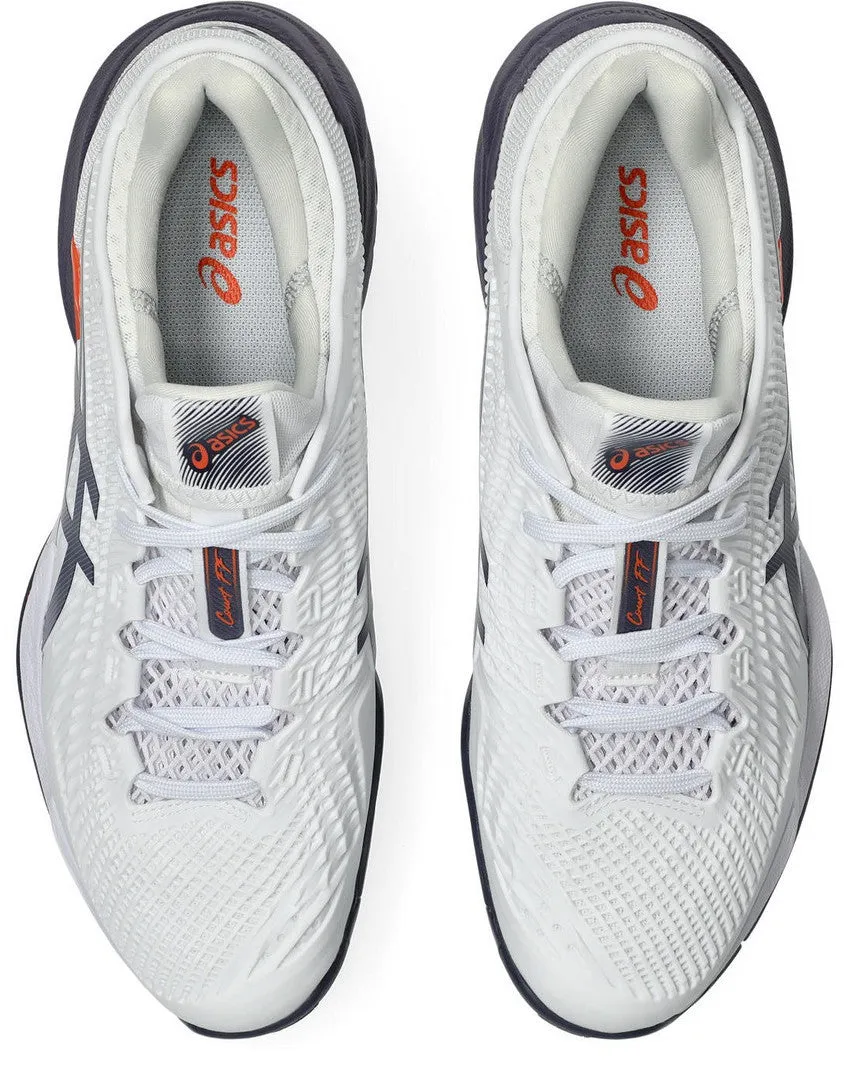Asics Court FF 3 Men's Tennis Shoe White/Greyish Purple