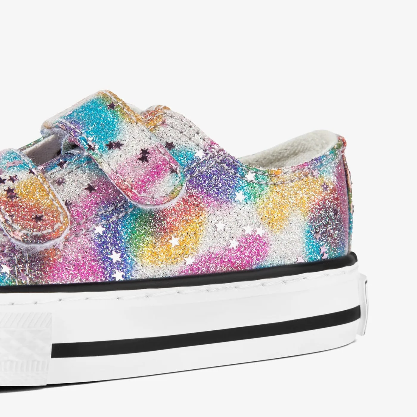 Baby's Glitter Multicolor Sneakers