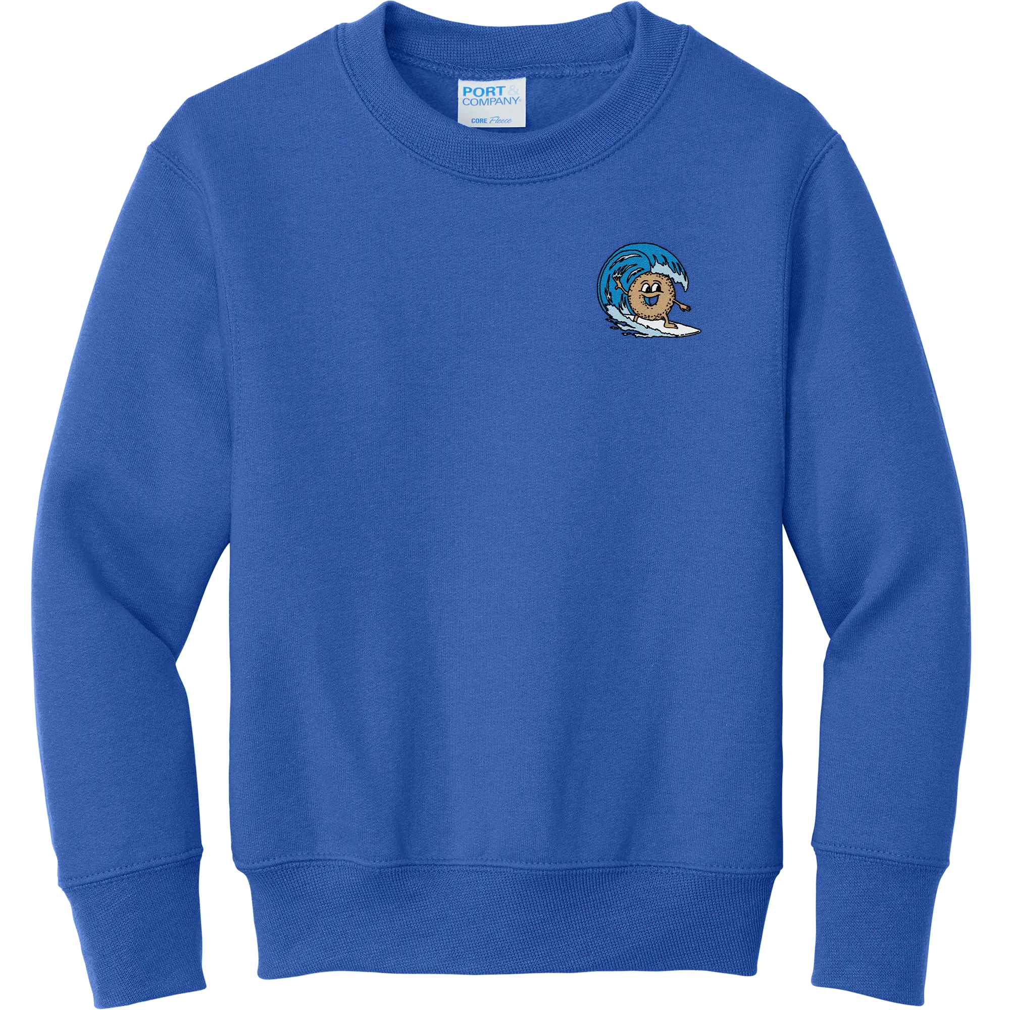 BagelEddi's Youth Core Fleece Crewneck Sweatshirt