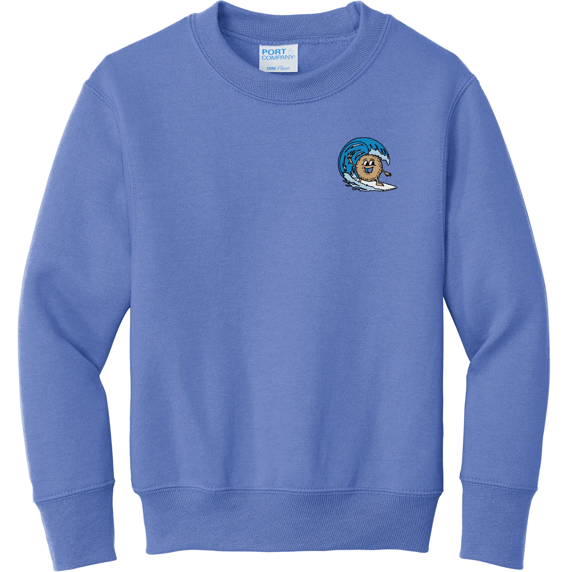 BagelEddi's Youth Core Fleece Crewneck Sweatshirt