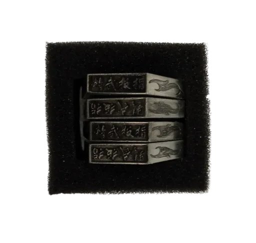 Black Folding Boxing Clip