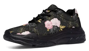 Blush Roses Chunky Sneakers