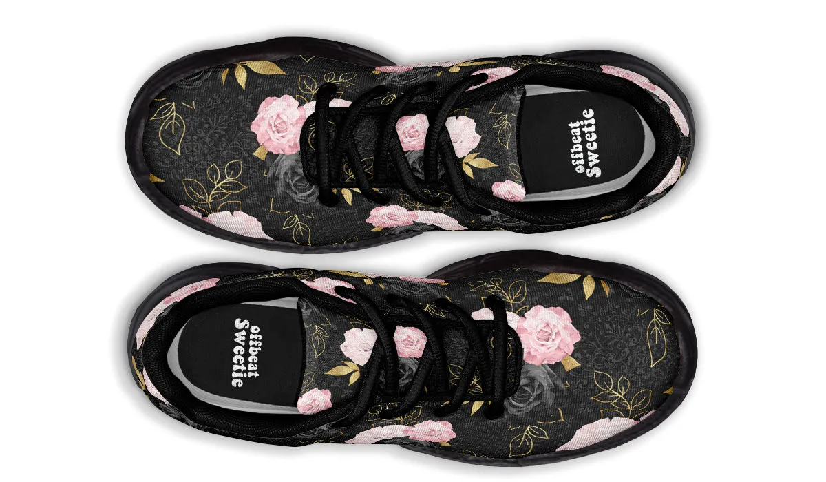Blush Roses Chunky Sneakers