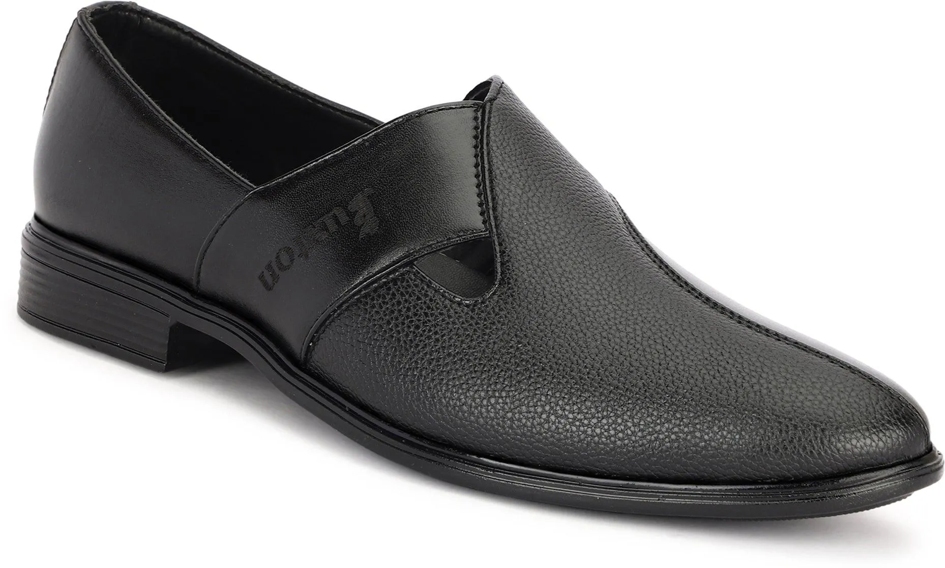 Buxton Peshawari Shoes For Men Black Color.