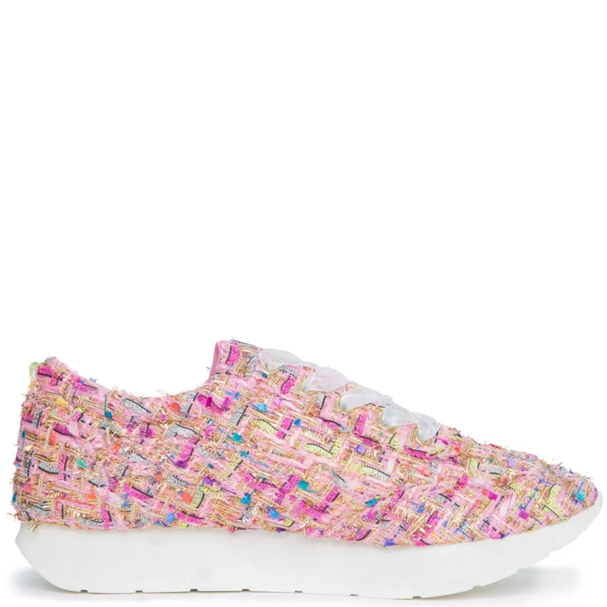 Cape Robbin Fellini-1 Pink Sneakers Pink
