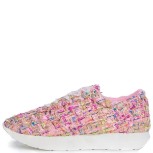 Cape Robbin Fellini-1 Pink Sneakers Pink