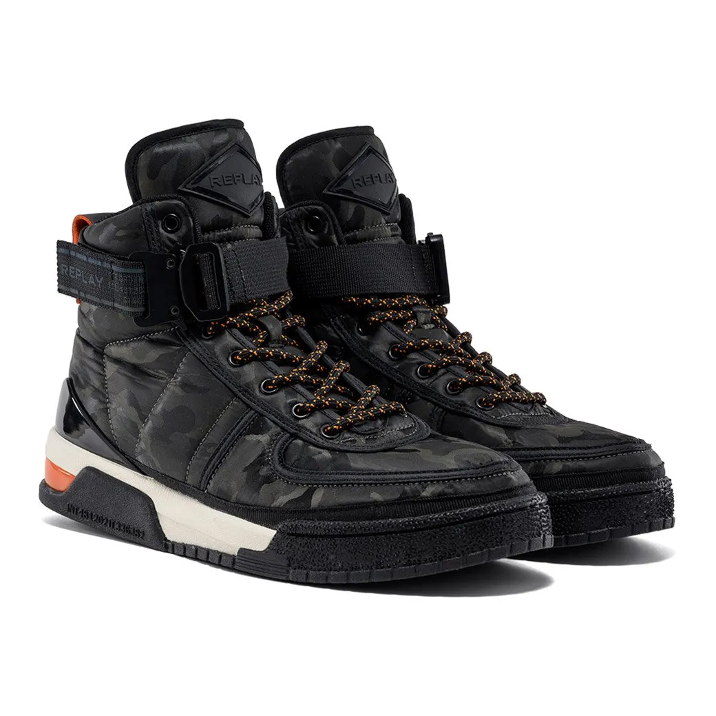 Carson High-Top Sneaker Camo