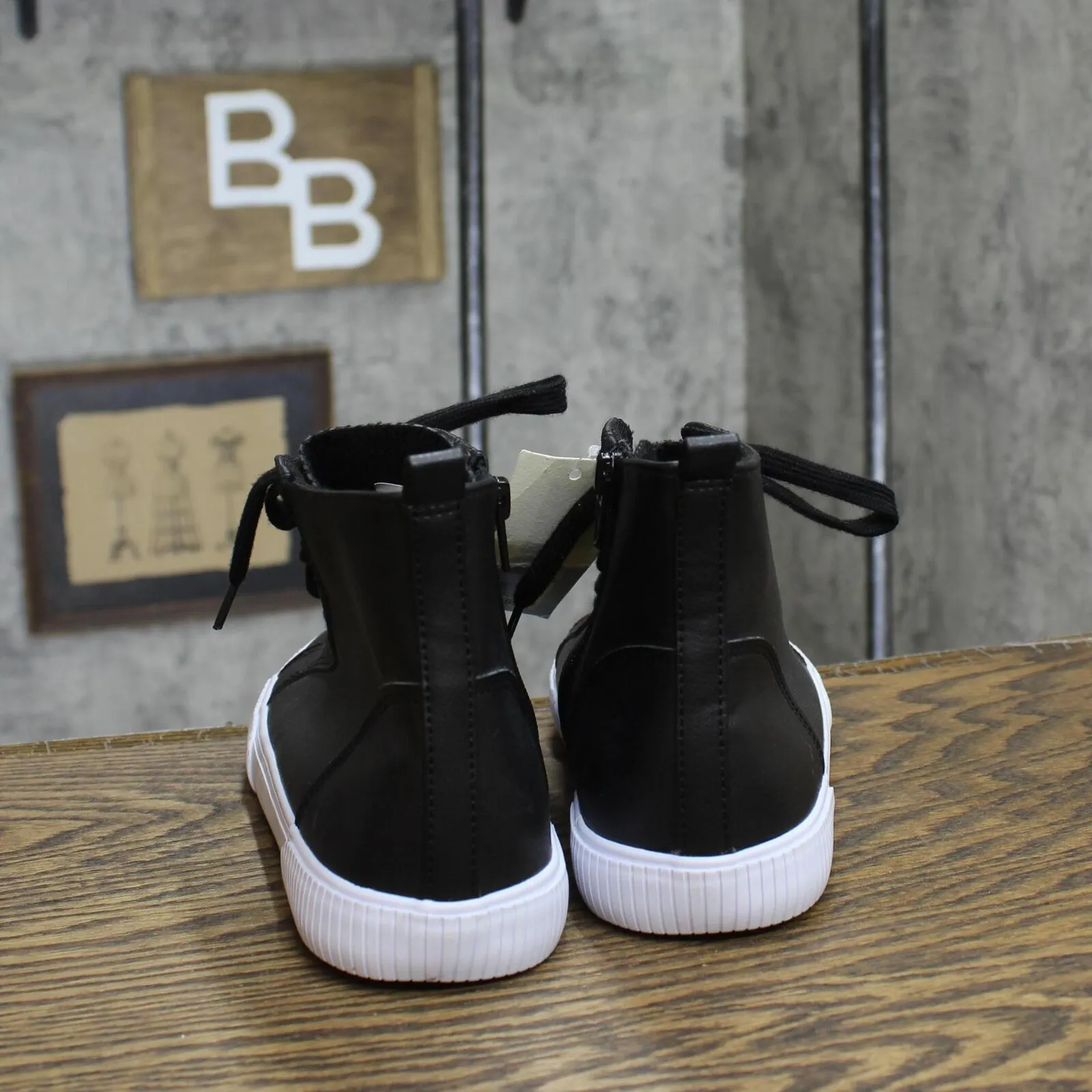 Cat & Jack Boys Glenn High-Top Sneakers 87831385 Black 5