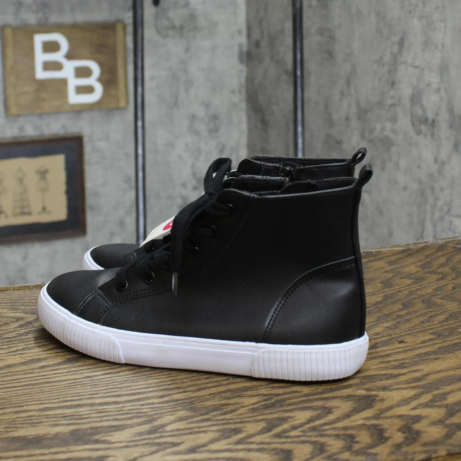 Cat & Jack Boys Glenn High-Top Sneakers 87831385 Black 5