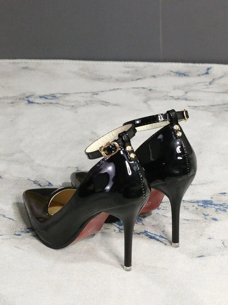 Closed Toe Stilettos 7cm Heels