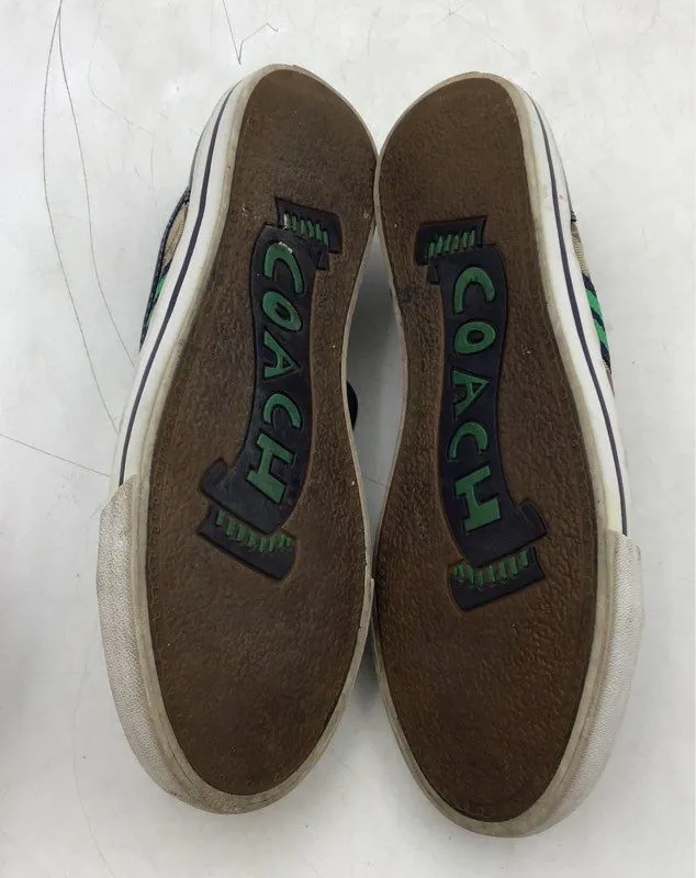 Coach Women's Folly Brown Signature C Athletic Shoes - Size 7B