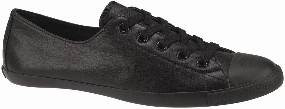 Converse Light Leather Ox Black Mono