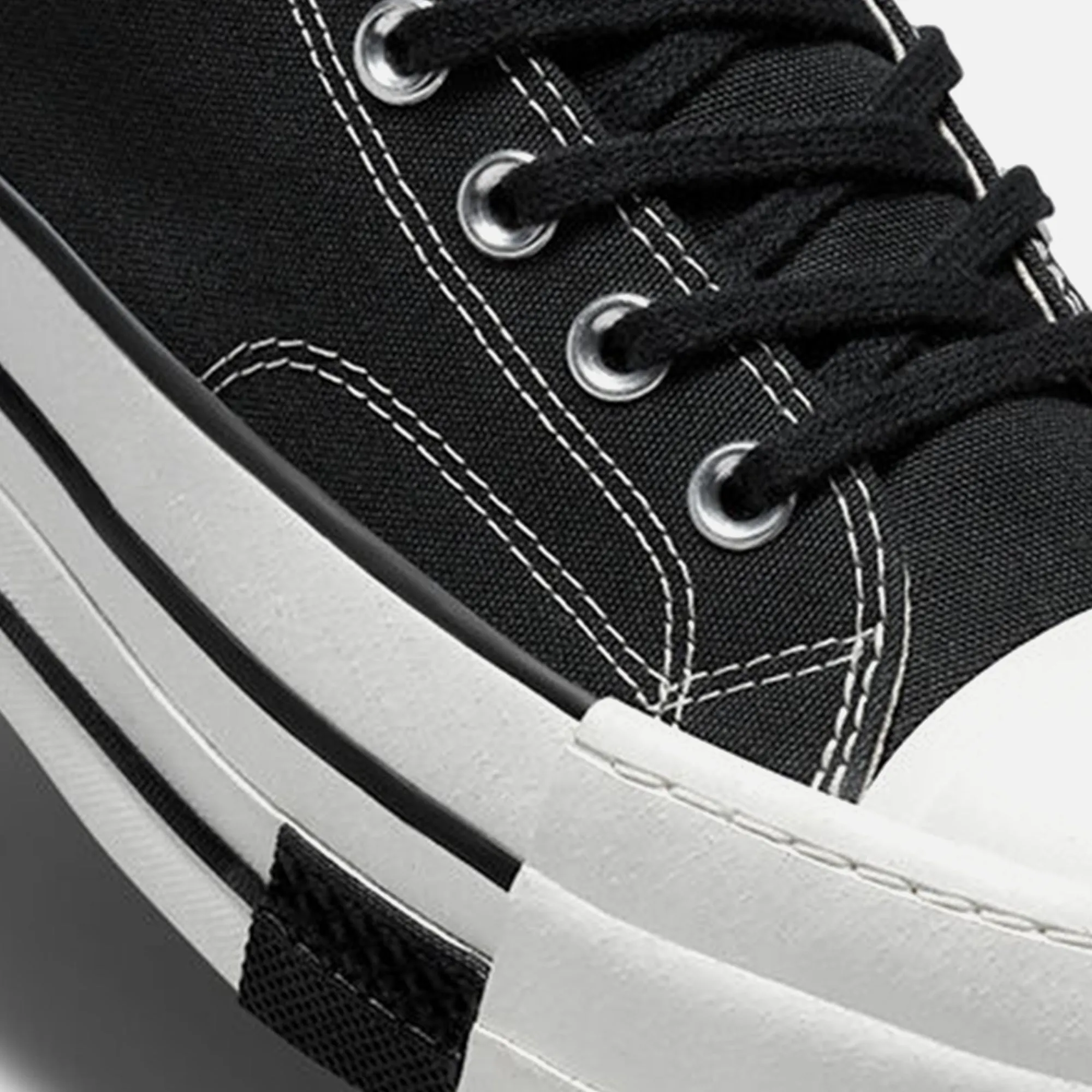 Converse x Rick Owens DRKSHDW DBL DRKSTAR Hi - Black