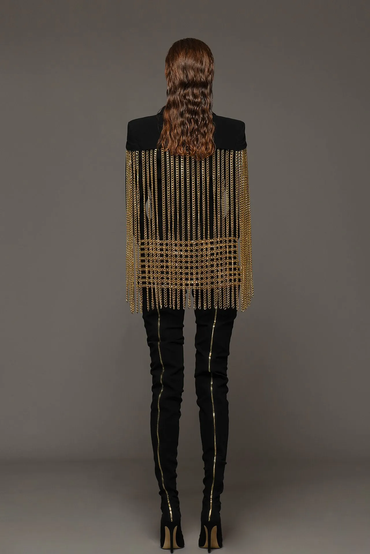 Crepe Blazer Dress