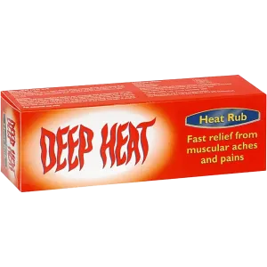 Deep Heat Effective Pain Relief Heat Rub 100g