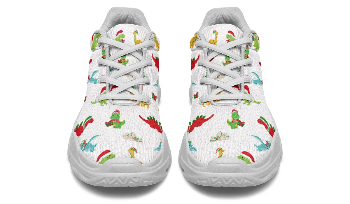 Dino Christmas Chunky Sneakers