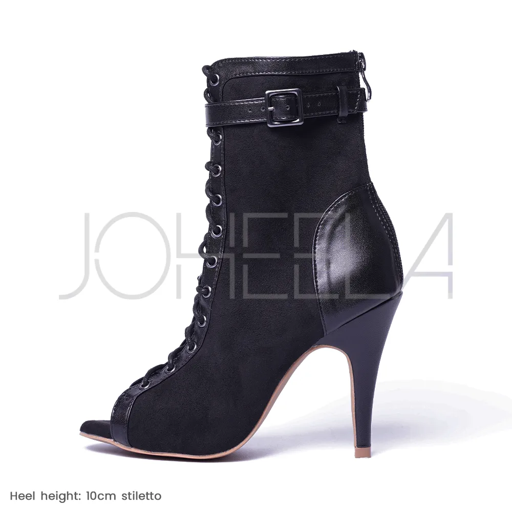 Emily noir - Talons stilettos slim - Prête à expédier
