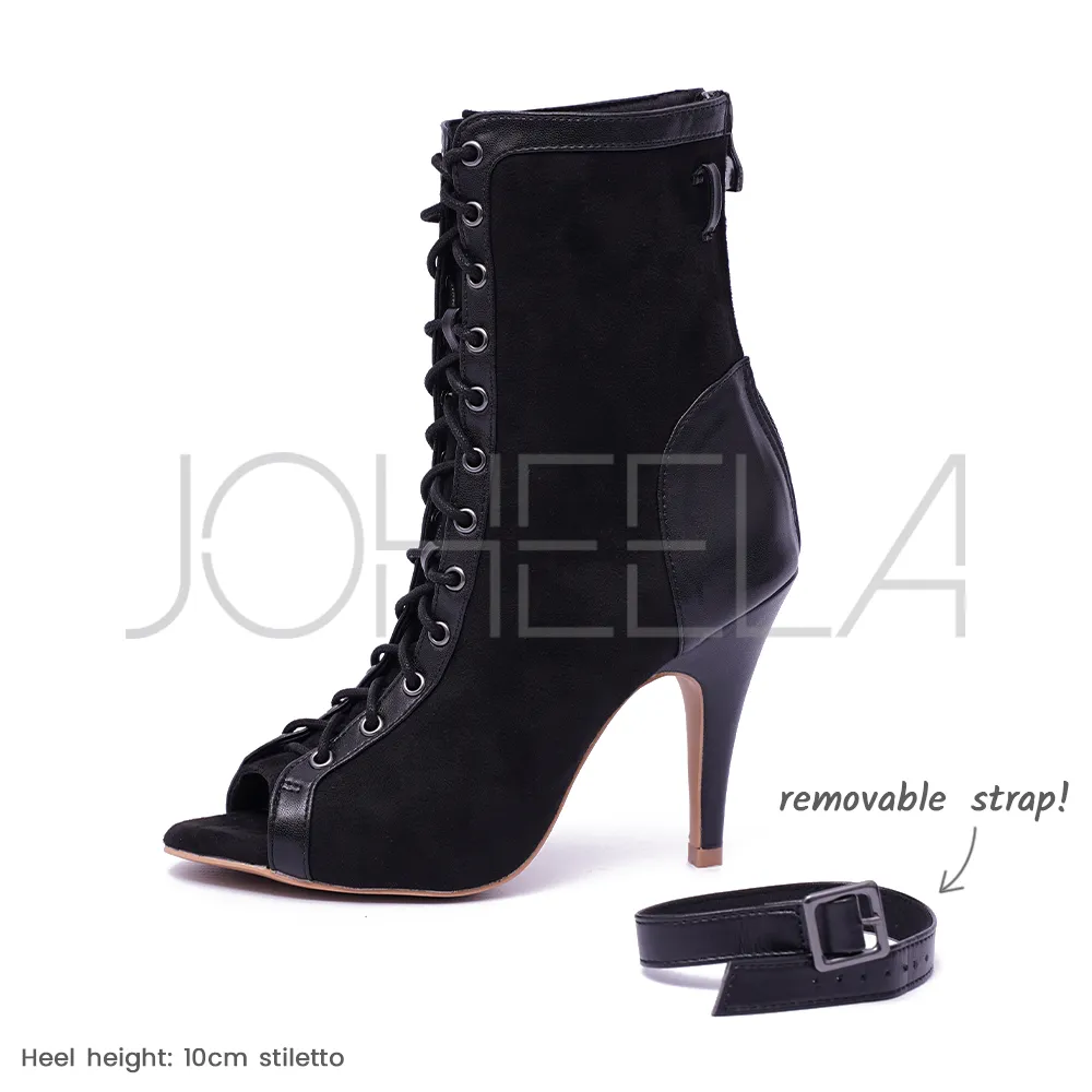 Emily noir - Talons stilettos slim - Prête à expédier