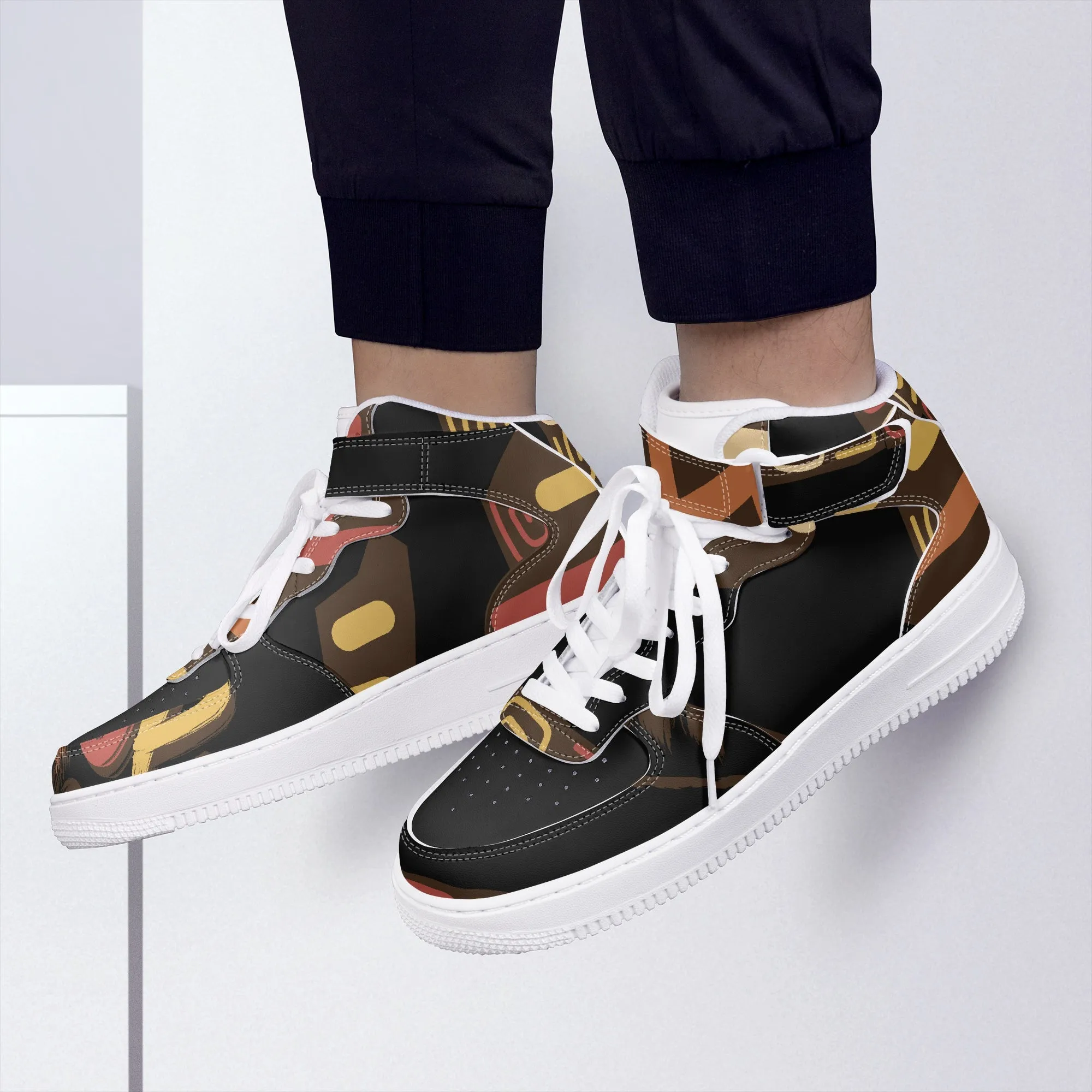 Exclusive Leather Sports Sneakers