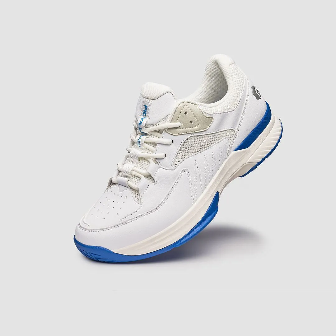 FitVille Men's Amadeus Tennis & Pickleball Court Shoes - White