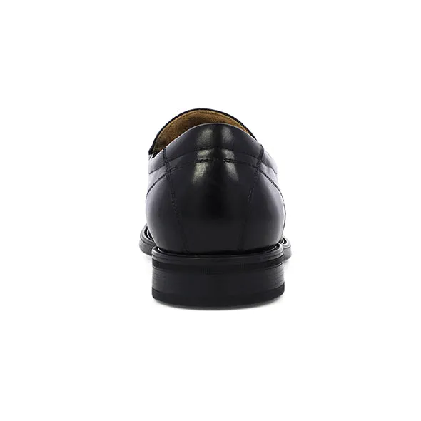 Florsheim Black Moc Toe Midtown Slip On Shoe