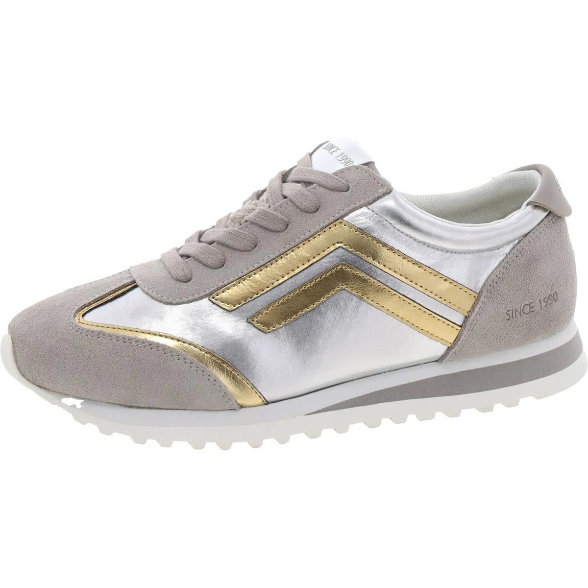 Franco Sarto Womens Matera Suede Lifestyle Casual And Fashion Sneakers