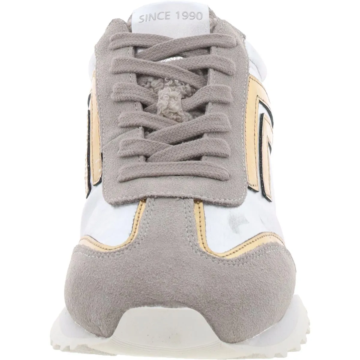 Franco Sarto Womens Matera Suede Lifestyle Casual And Fashion Sneakers