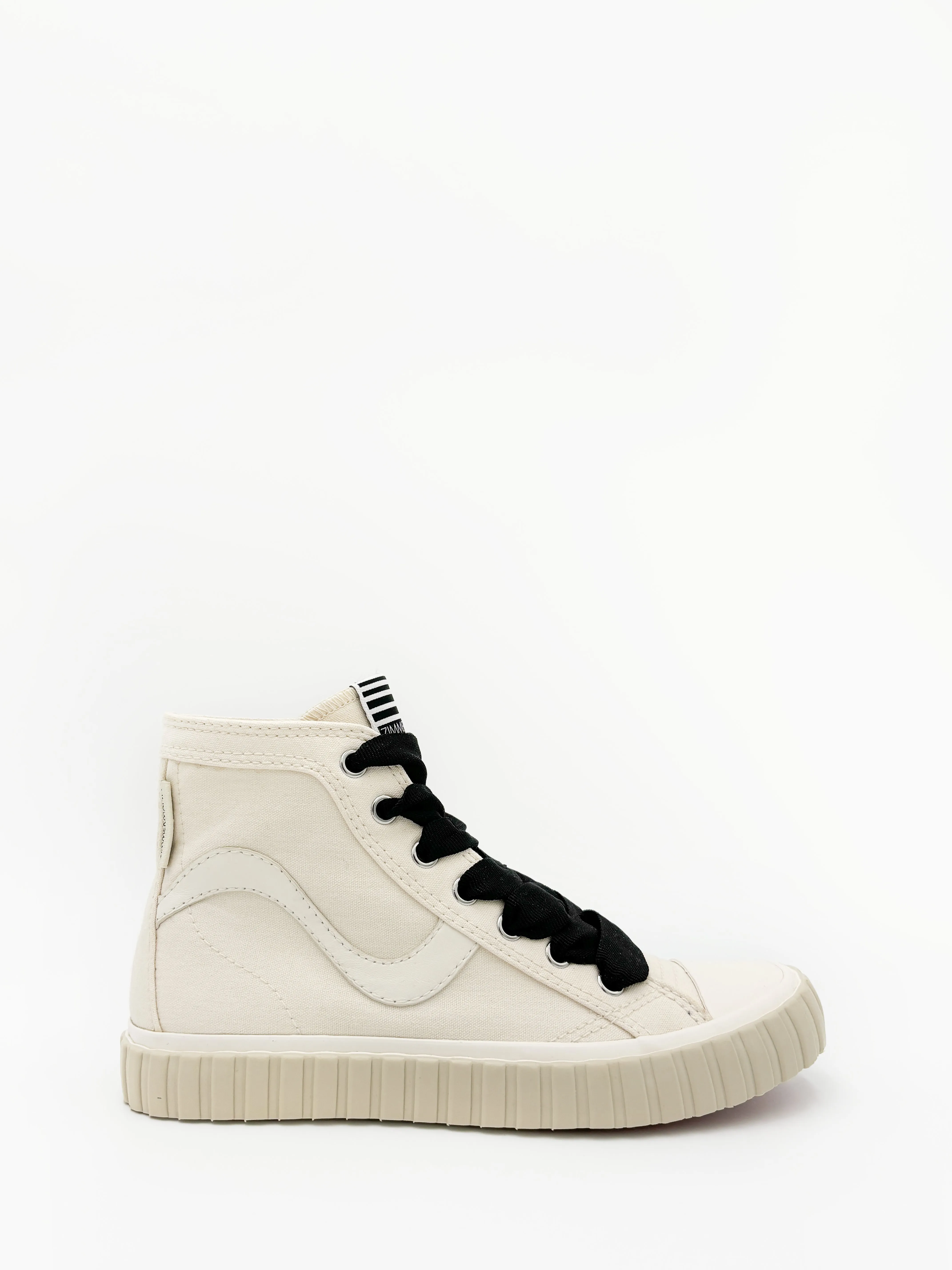 High-Top Ribbon Sneakers