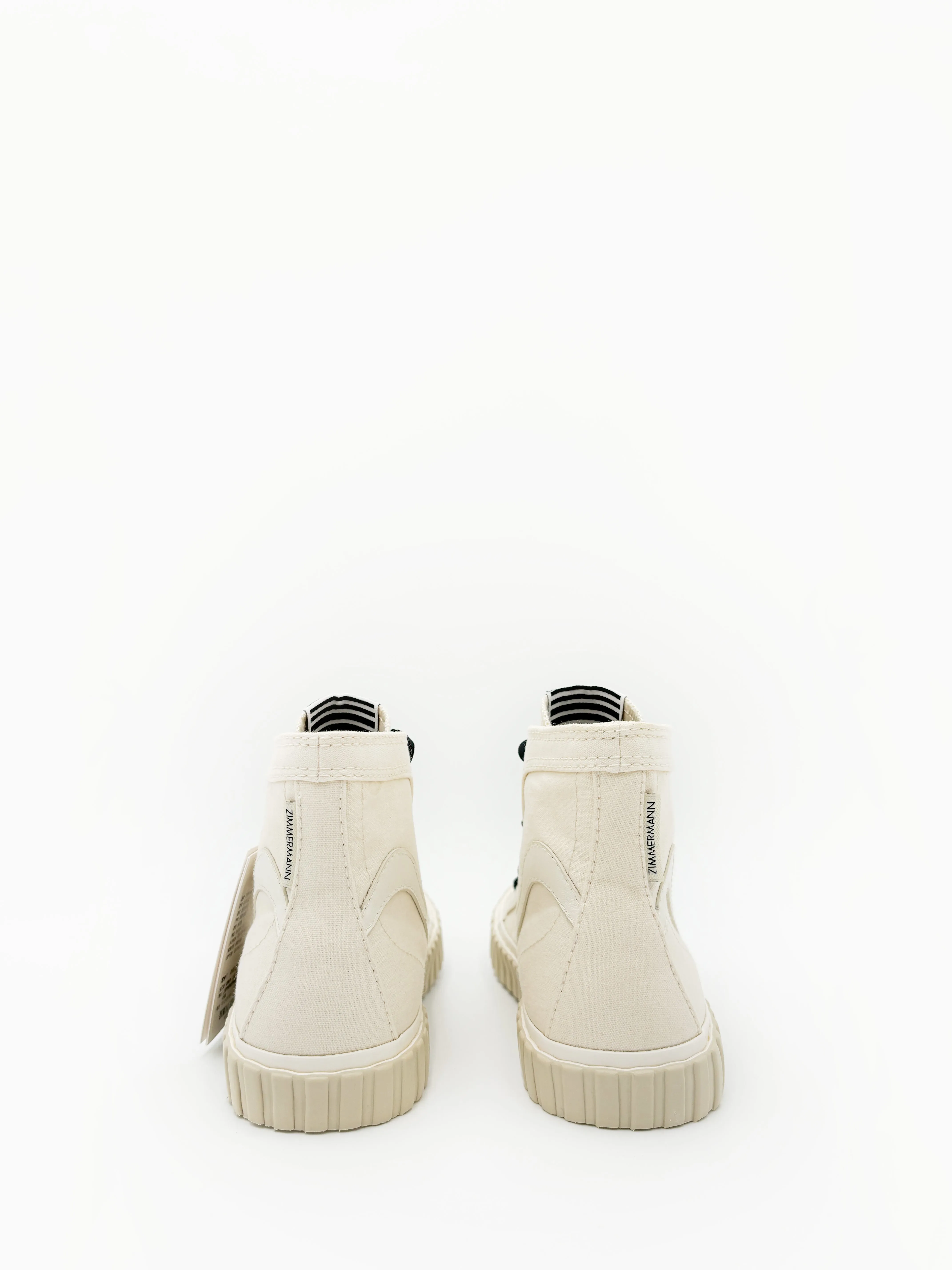 High-Top Ribbon Sneakers