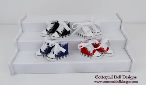 High Top Tennis Shoes - 58mm - Fashion Friends doll shoes