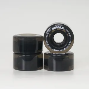 Impala 58mm/82a Wheels - Petrol Black