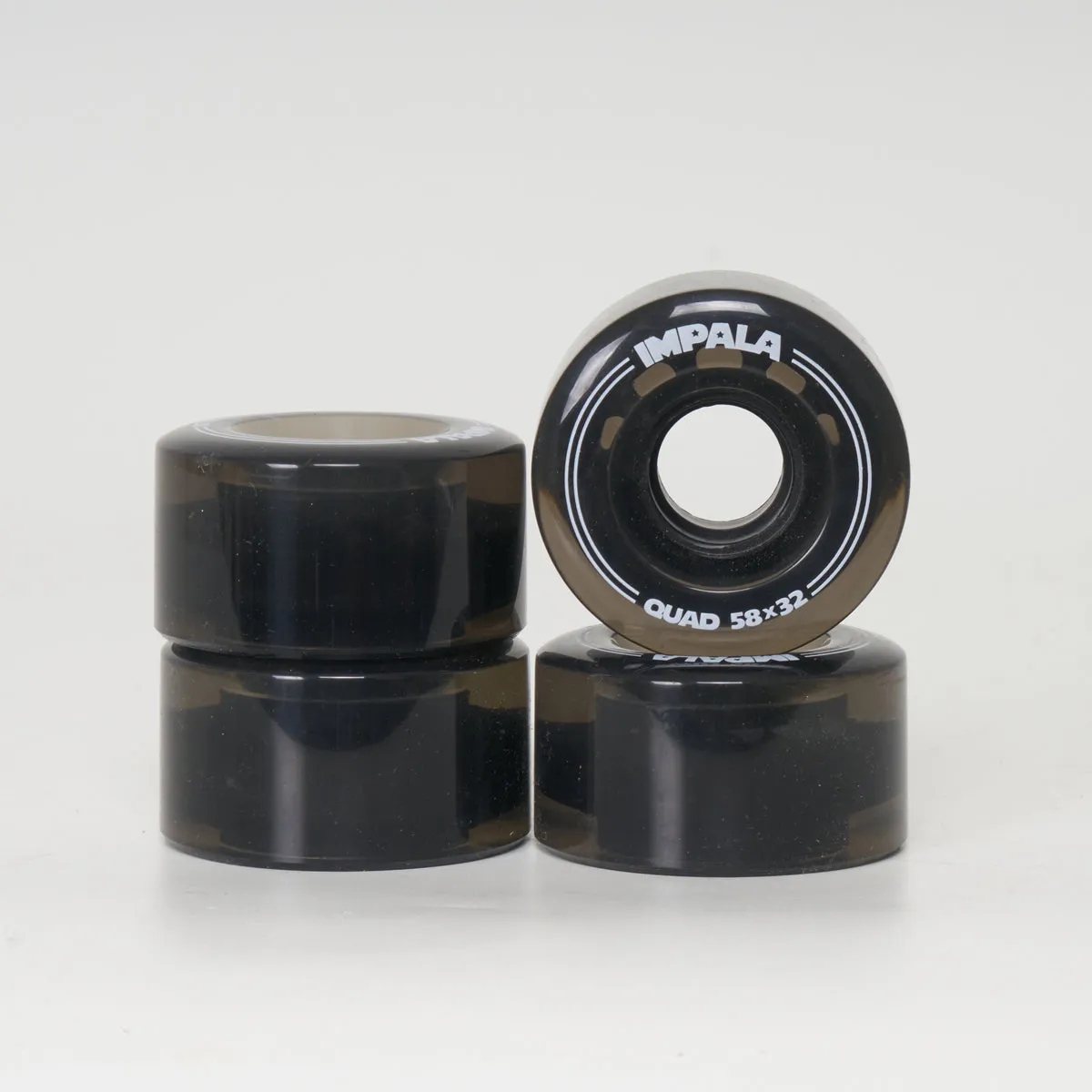 Impala 58mm/82a Wheels - Petrol Black