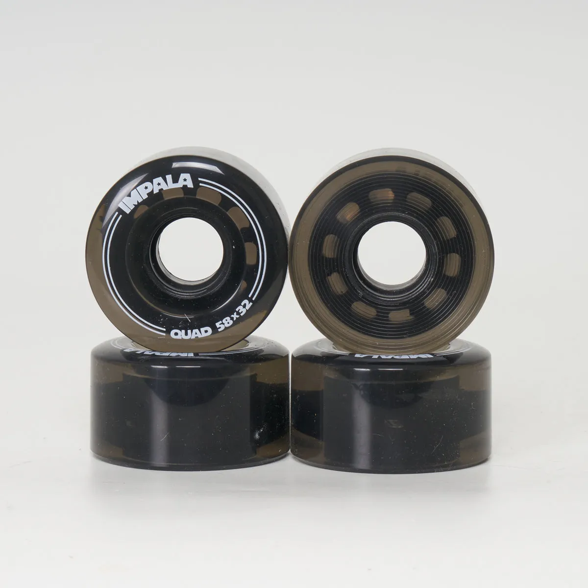 Impala 58mm/82a Wheels - Petrol Black