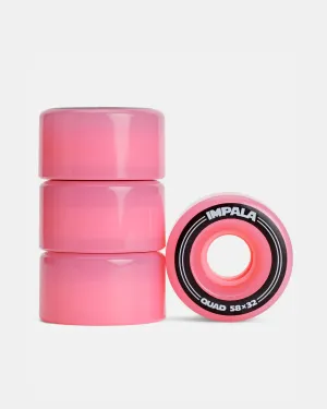 Impala Quad Wheel 4pk - PINK.