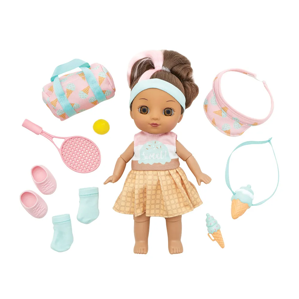 It's All Me!® - Tennis   Ice Cream Medium Skin Tone/Brown Eyes/Brunette Hair!