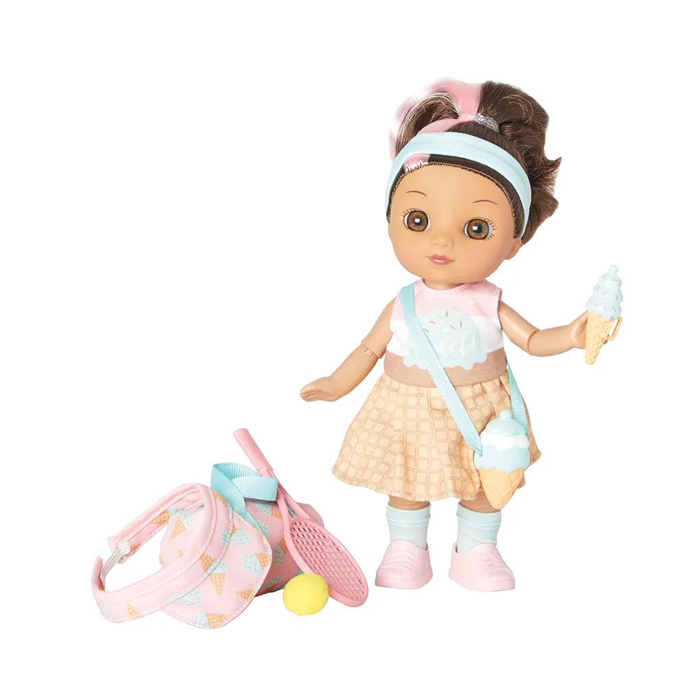 It's All Me!® - Tennis   Ice Cream Medium Skin Tone/Brown Eyes/Brunette Hair!
