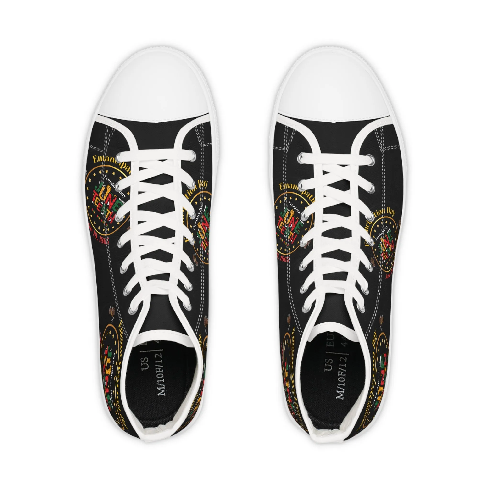 Juneteenth Men's High Top Sneakers