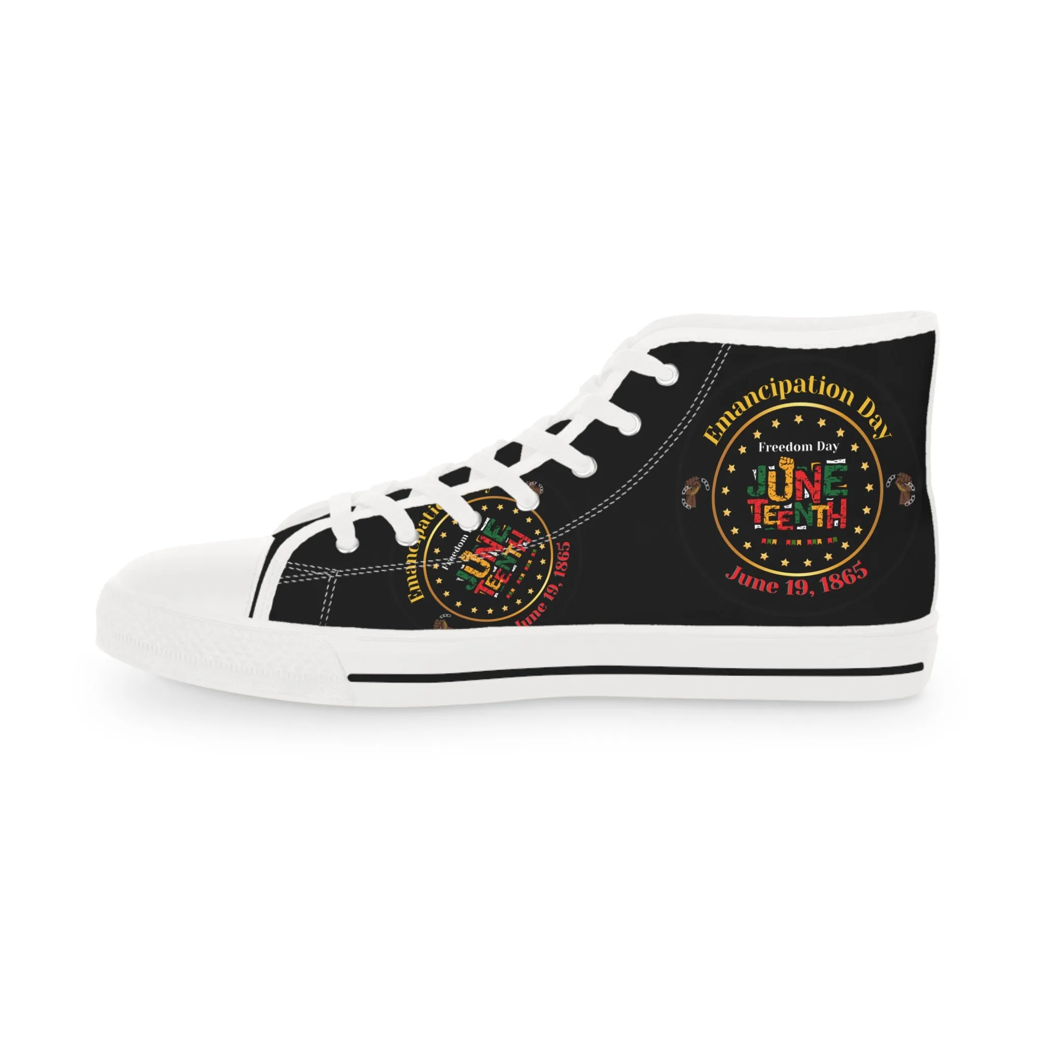 Juneteenth Men's High Top Sneakers