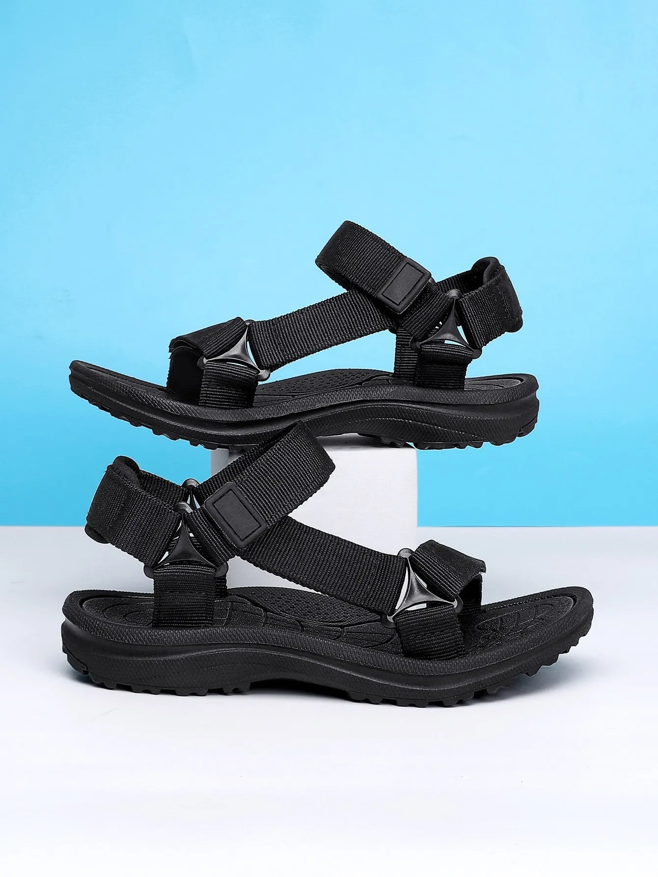 Kids Minimalist Hook-and-loop Fastener Sport Sandals