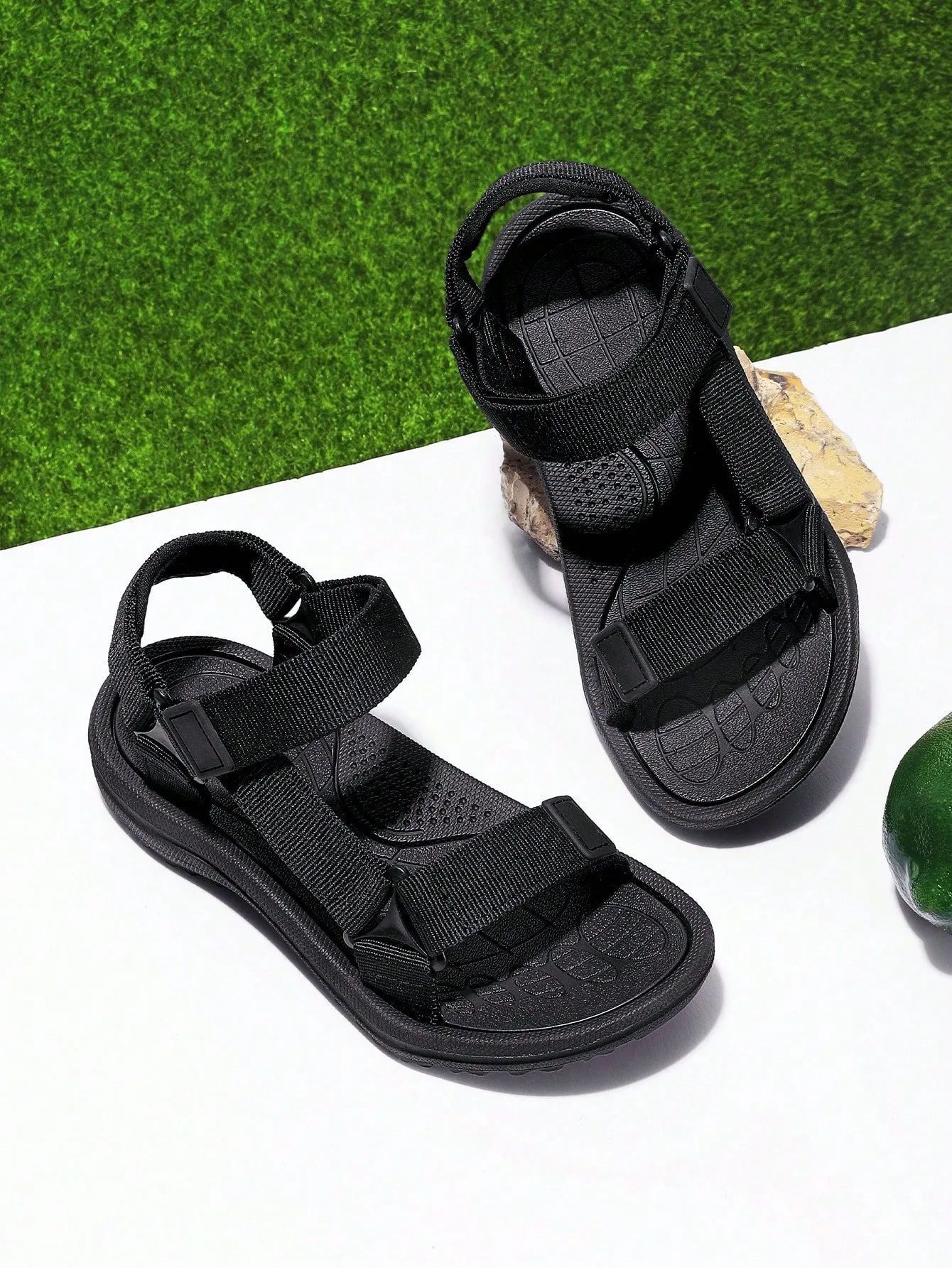 Kids Minimalist Hook-and-loop Fastener Sport Sandals