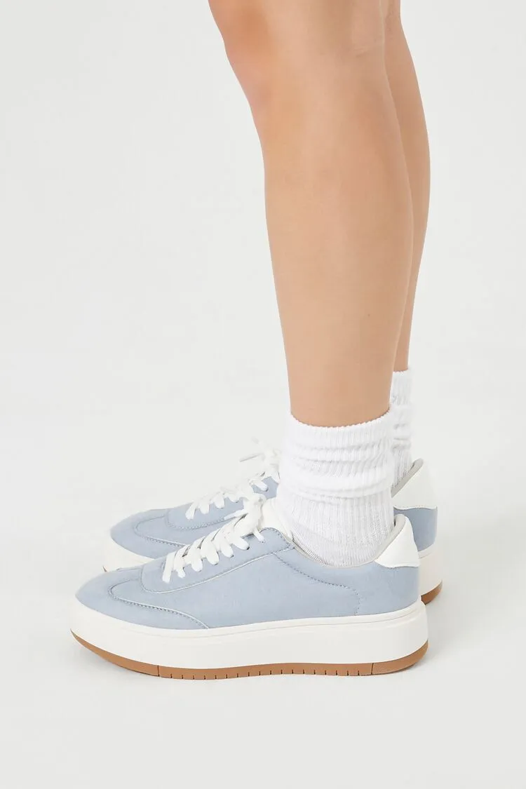 Low-Top Platform Sneakers