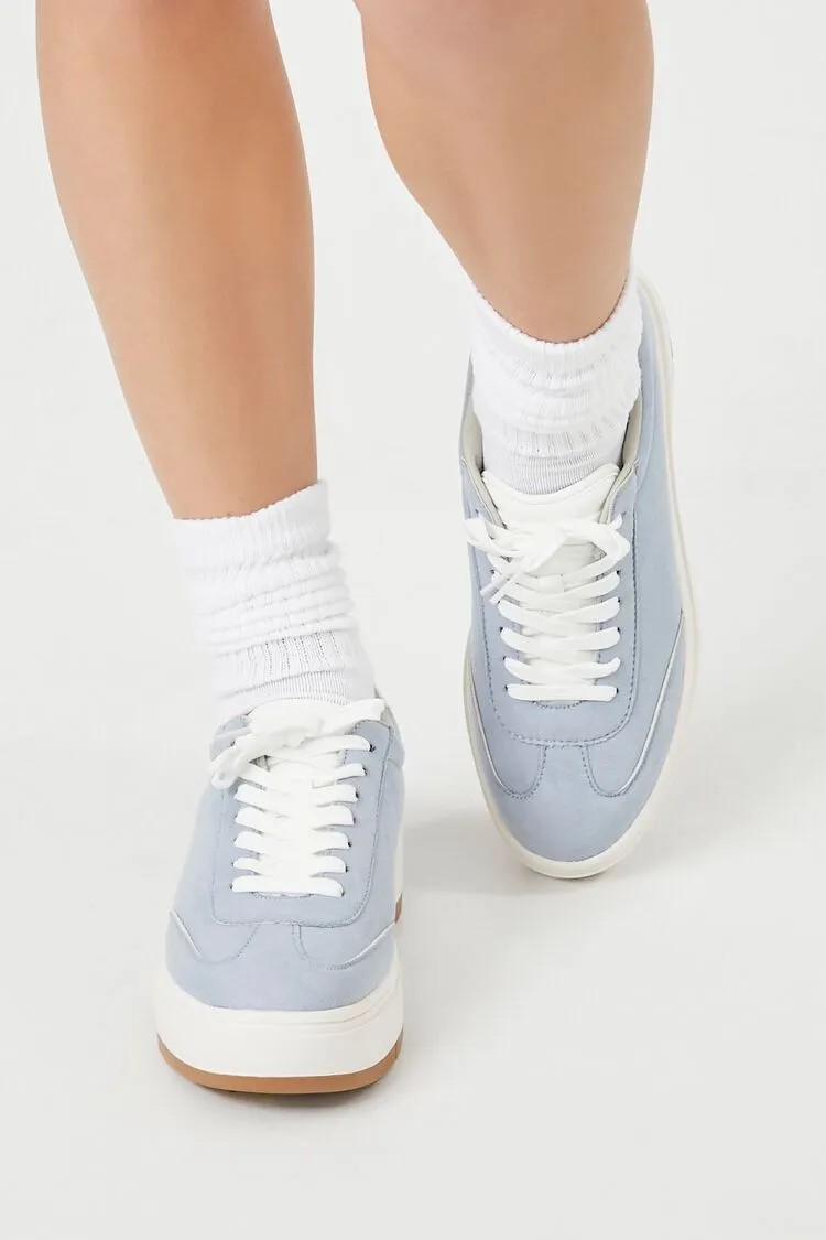Low-Top Platform Sneakers