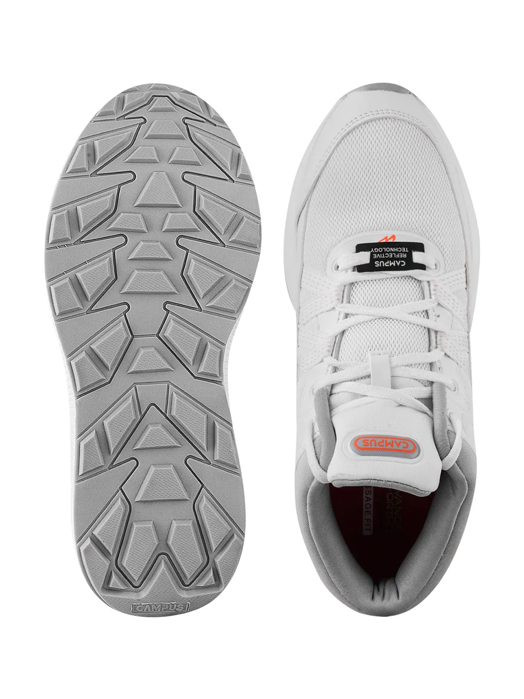 MARGOT White Men's Sports Shoes