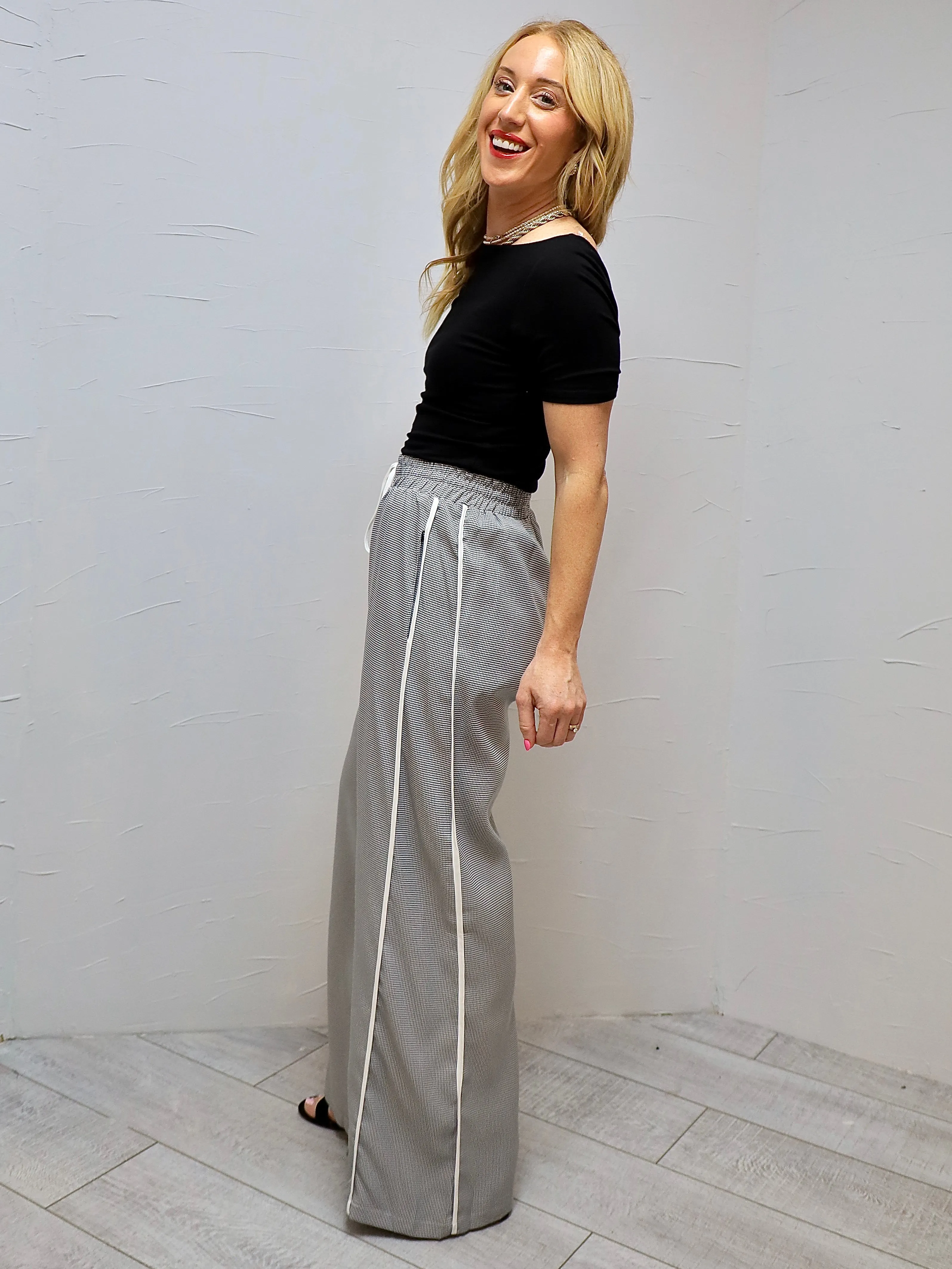 Melly Houndstooth Pant