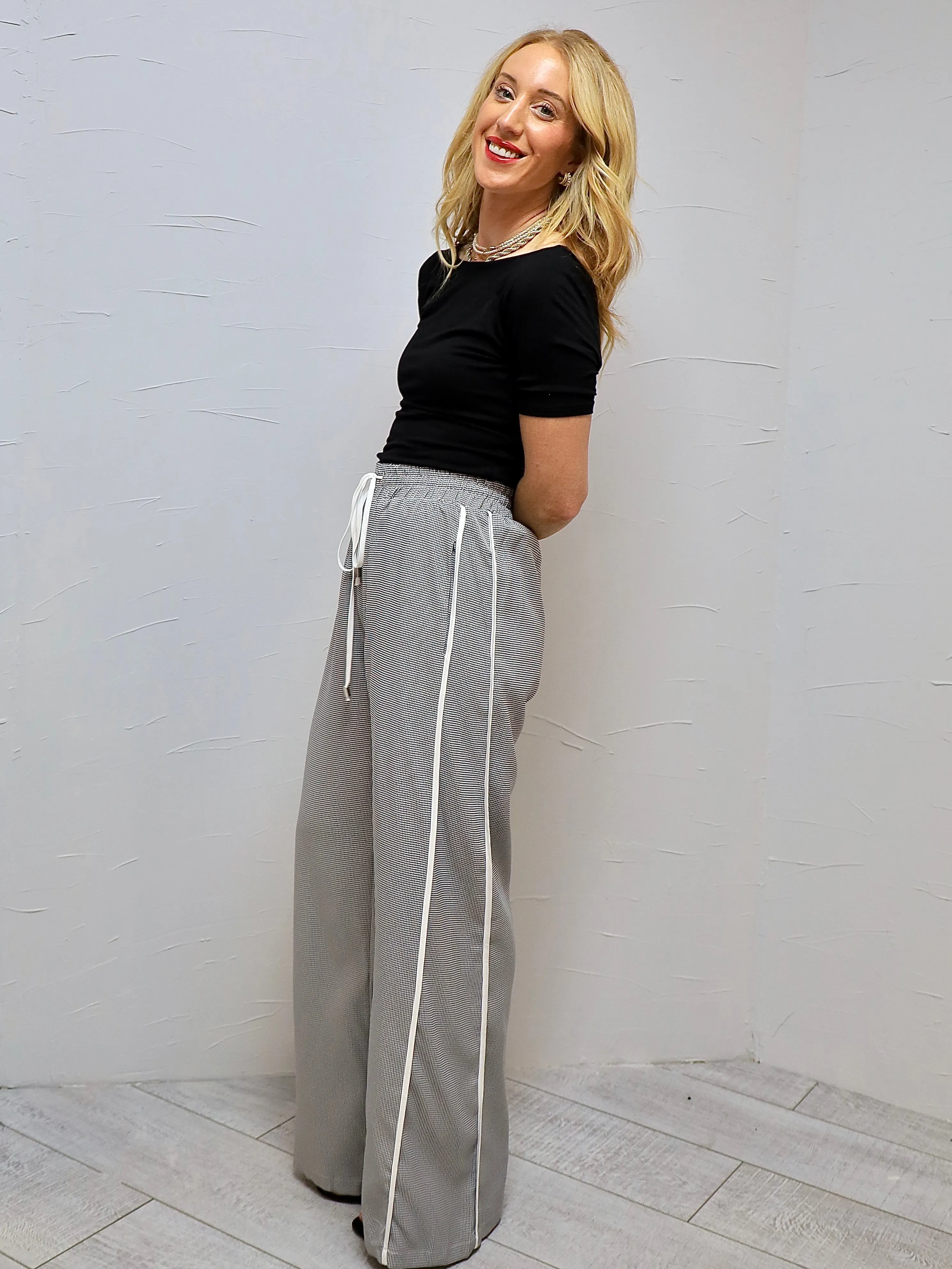 Melly Houndstooth Pant