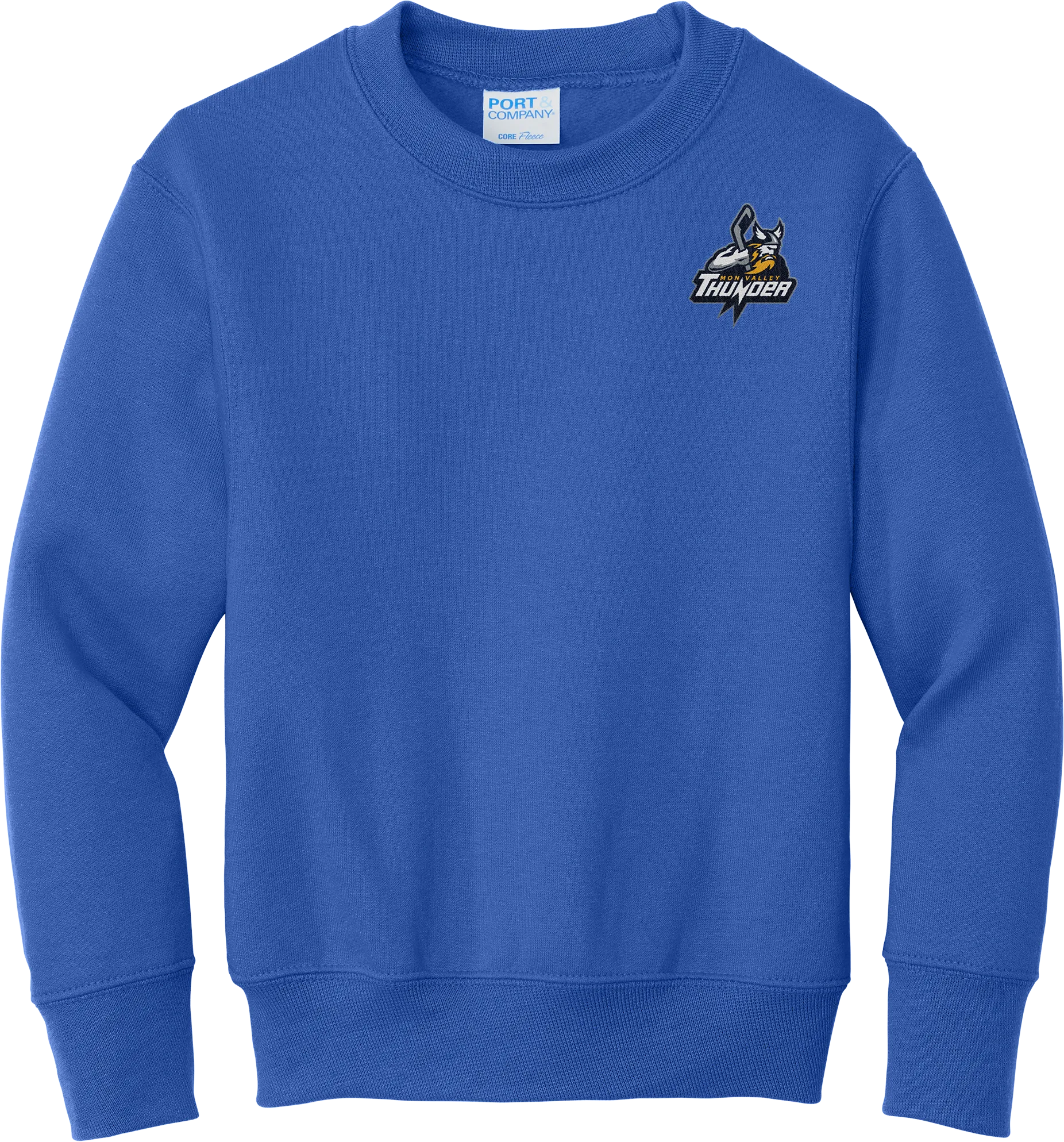 Mon Valley Thunder Youth Core Fleece Crewneck Sweatshirt